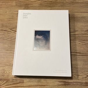 IMAGINE JOHN YOKO COFFEE/END TABLE HARDCOVER BOOK